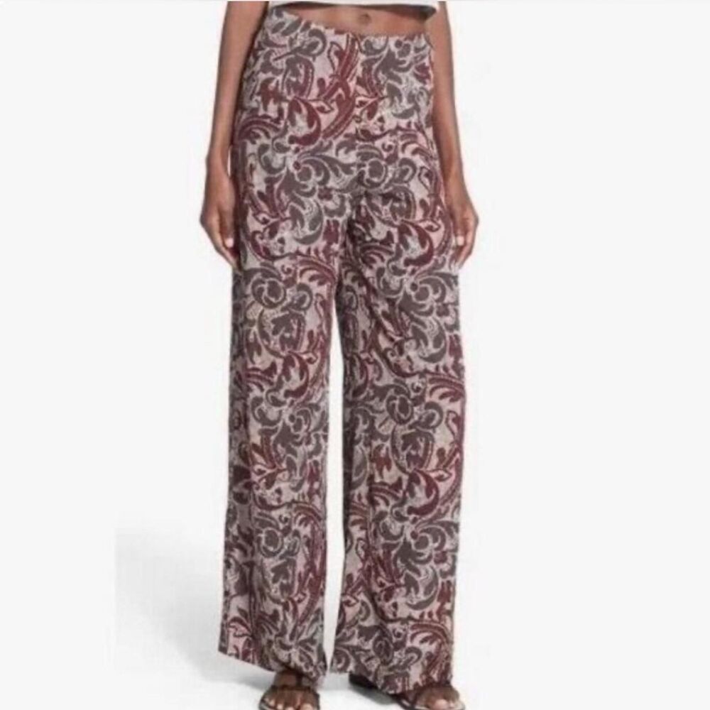 ASTR The Label Wide Leg Pants Med
